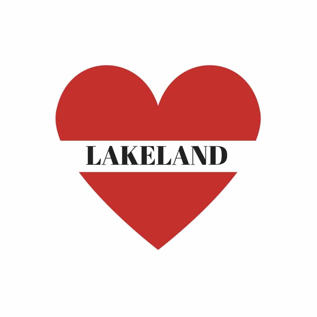 Lakeland I Love You Logo